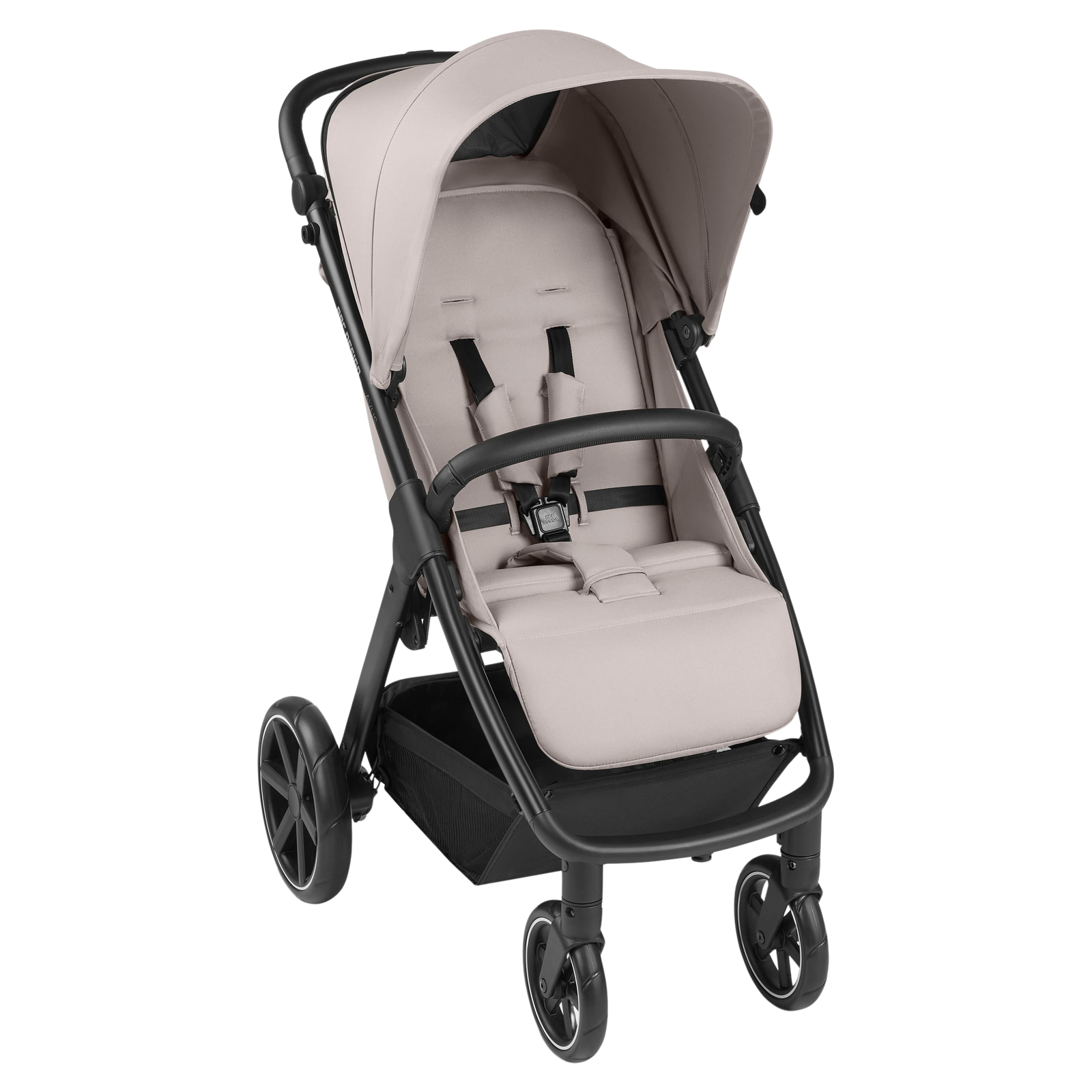 ABC Design Avus pushchair in Powder colour with its comfortable seat and five-point harness