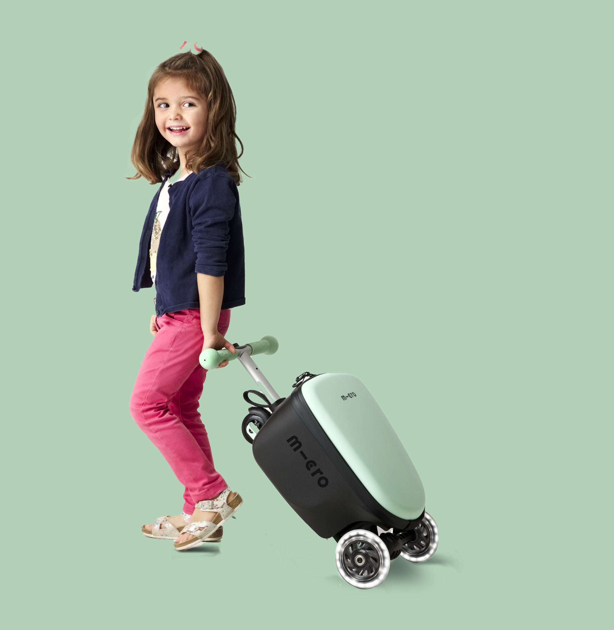 Micro Scooter Mini Mint lifestyle image